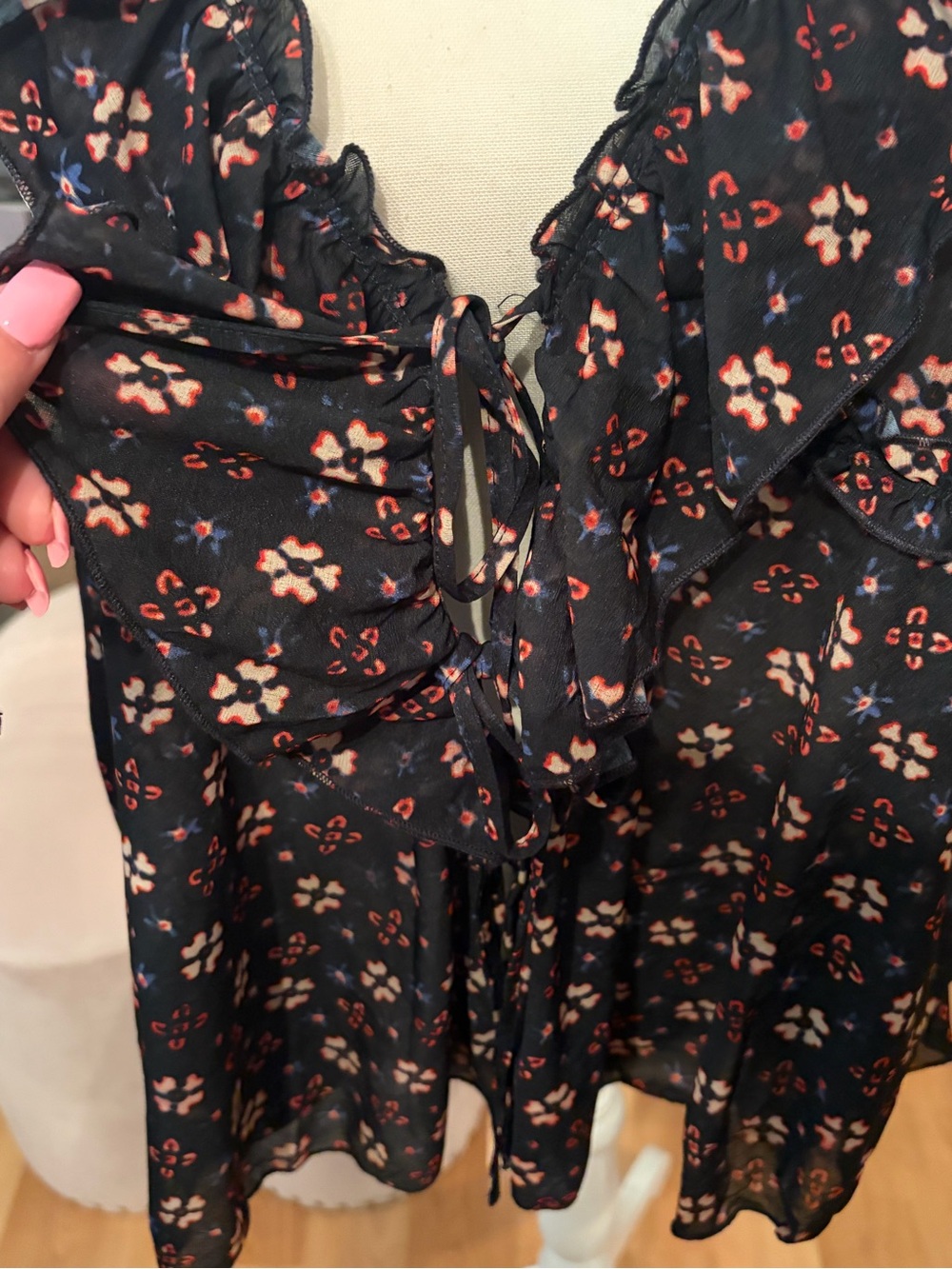 NWT Free People Fearless Knit Tank in Night Sky Combo Size M - Picture 11 of 14